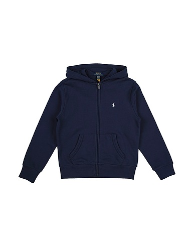 POLO RALPH LAUREN Felpa FRENCH TERRY FULL-ZIP HOODIE
 Blu navy 87% Cotone, 13% Poliestere