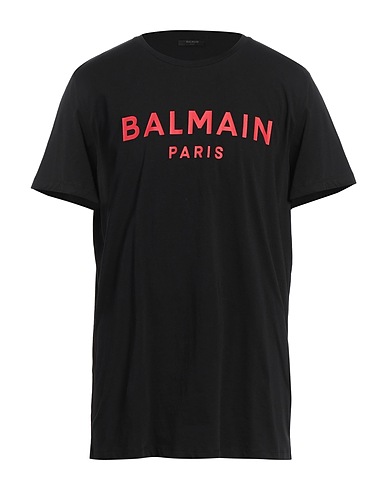BALMAIN T-shirt Black 100% Cotton