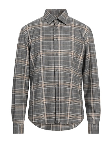 GAëLLE Paris Checked shirt 62% Polyester, 35% Viscose, 3% Elastane