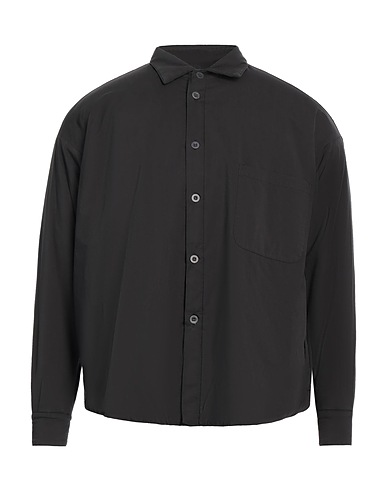 LABO.ART Einfarbiges Hemd Braungrau 62% Baumwolle, 35% Nylon, 3% Elastan