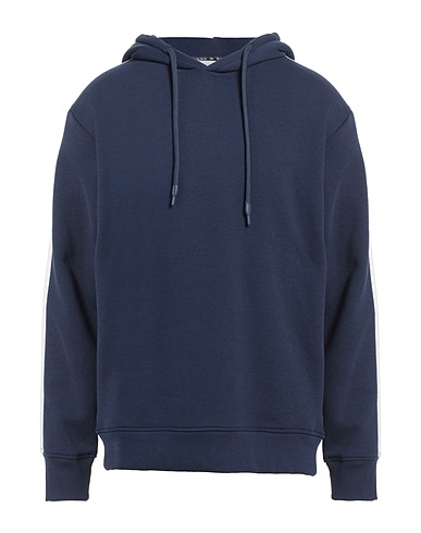 RICHMOND X Hooded sweatshirt Navy 60% Cotton, 40% Polyester