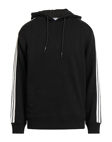 RICHMOND X Hooded track jacket  Black 60% Cotton, 40% Polyester