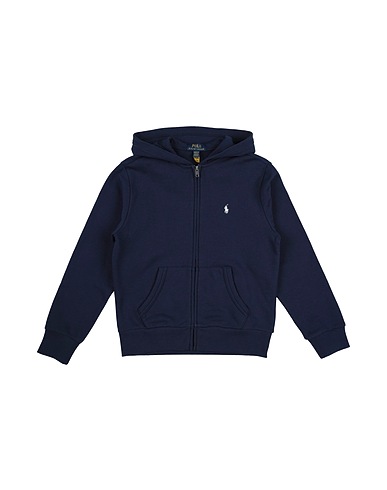 POLO RALPH LAUREN Sweatshirt FRENCH TERRY FULL-ZIP HOODIE
 Marineblau 87% Baumwolle, 13% Polyester