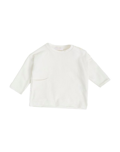 PAOLO PECORA Sweatshirt BIANCO 95% Cotton, 5% Elastane