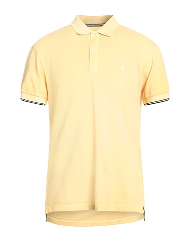 BROOKSFIELD Poloshirt Pastellgelb 100% Baumwolle