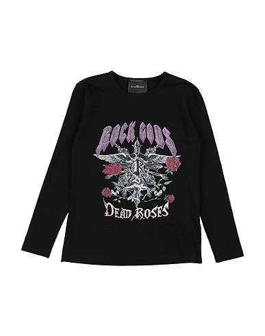 JOHN RICHMOND T-shirt Black 95% Cotton, 5% Lycra®