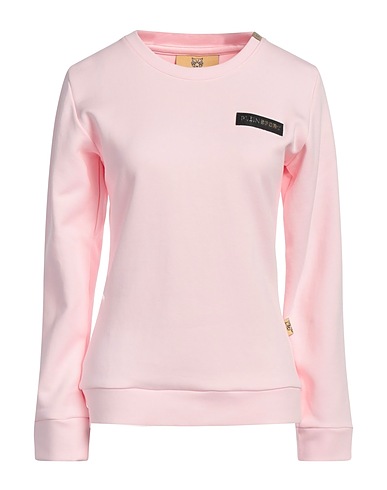 PLEIN SPORT Sweatshirt Pink 80% Cotton, 20% Polyester