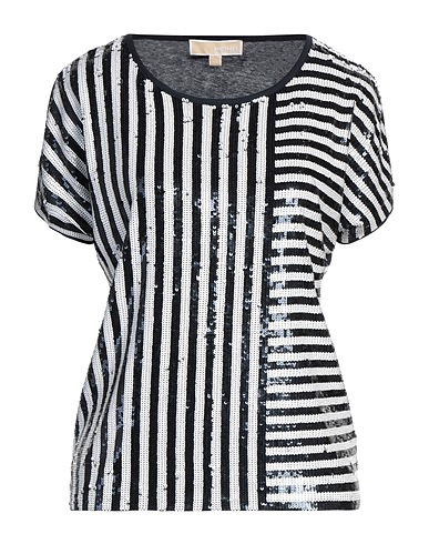 MICHAEL MICHAEL KORS Top Midnight blue 60% Cotton, 40% Modal, Plastic