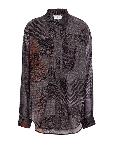 ONE TEASPOON Patterned shirts & blouses Lead 100% Polyester