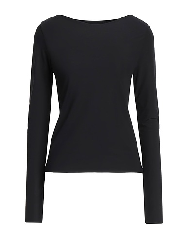 CHIARA BONI LA PETITE ROBE T-shirt Black 75% Polyamide, 25% Elastane