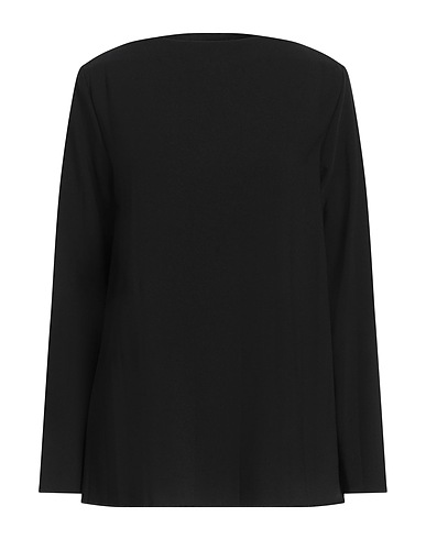 ANTONELLI TOPWEAR Black 94% Polyester, 6% Elastane