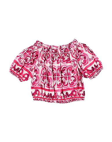 DOLCE&GABBANA Top Fuchsia 100% Baumwolle