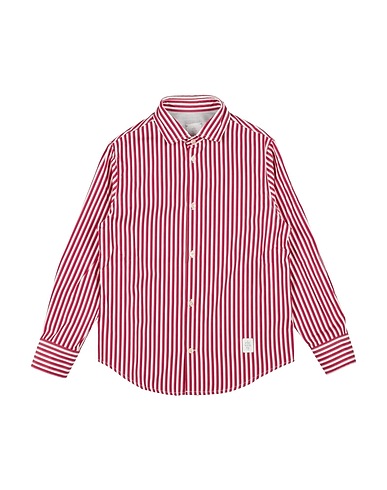 ELEVENTY Camicia fantasia Bordeaux 100% Cotone