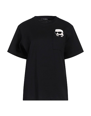 KARL LAGERFELD T-shirt Black 100% Organic cotton