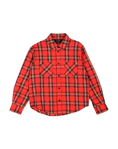 AMIRI Camicia fantasia Rosso pomodoro 100% Cotone