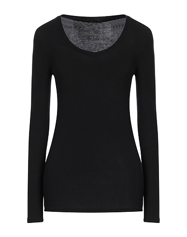 ATM ANTHONY THOMAS MELILLO T-shirt Nero 95% Modal, 5% Elastan