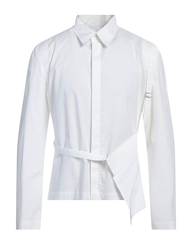 MM6 MAISON MARGIELA Solid colour shirt White 100% Cotton