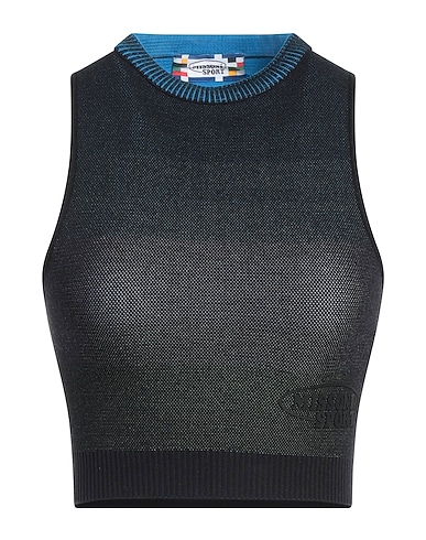 MISSONI Top SPORT Black 75% Cotton, 24% Polyamide, 1% Elastane