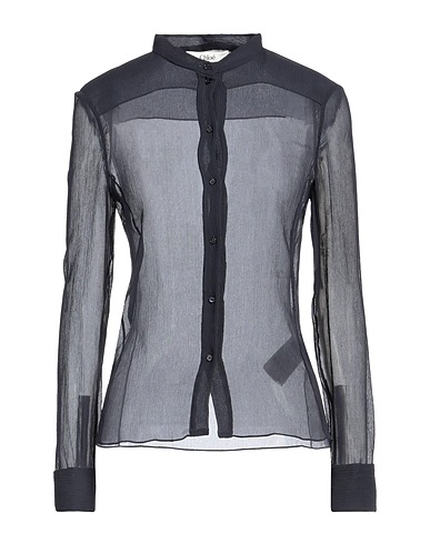 CHLOÉ Silk shirts & blouses Navy 100% Silk, Pinctada maxima