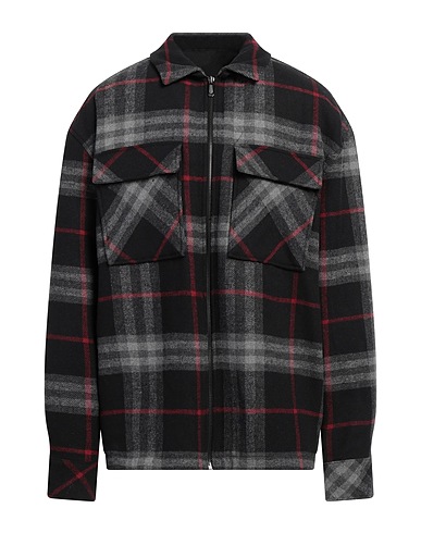 GAëLLE Paris Camicia a quadri Grigio 100% Poliestere