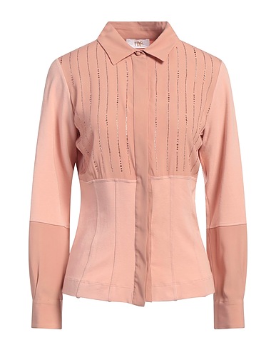 VDP VIA DELLE PERLE Camicie COLLECTION Rosa 94% Viscosa, 6% Elastan, Acetato, Seta