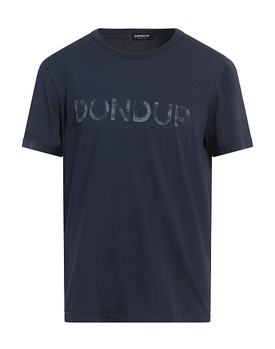 DONDUP T-shirt BLU NOTTE 100% Βαμβάκι