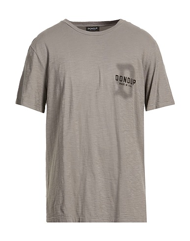 DONDUP T-shirt GRIGIO CHIARO 100% Cotton
