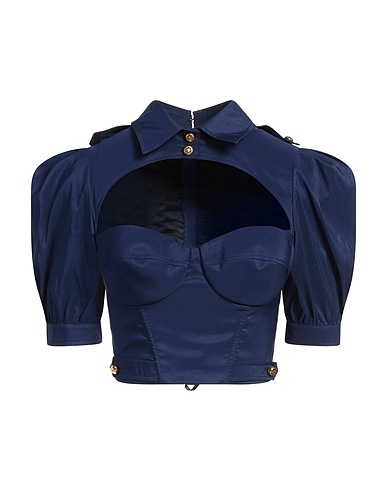 ELISABETTA FRANCHI Top Blue 100% Polyester