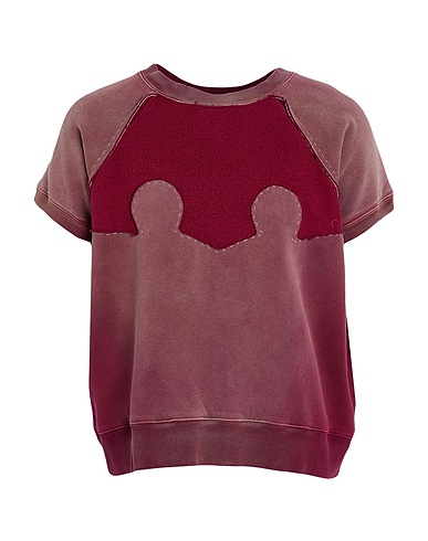 MAISON MARGIELA Sweatshirt Burgundy 100% Cotton
