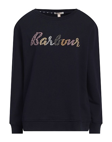 BARBOUR Sweatshirt Navy blue 100% Cotton