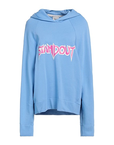 DIXIE Hooded track jacket  Light blue 100% Cotton