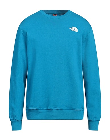 THE NORTH FACE Sweatshirt Deep teal 100% Cotton