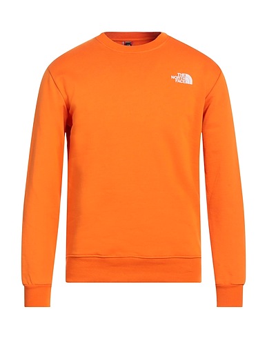 THE NORTH FACE スウェット オレンジ コットン 100%