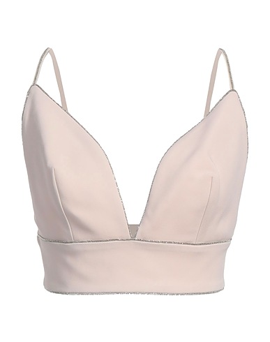 ELISABETTA FRANCHI Top Rosa chiaro 97% Viscosa, 3% Elastan