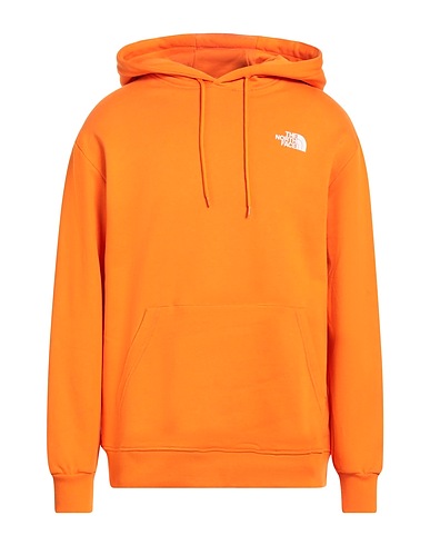 THE NORTH FACE Hooded track jacket  Orange 100% Cotton