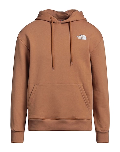 THE NORTH FACE Hooded track jacket  Camel 100% Cotton