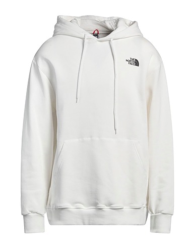 THE NORTH FACE Felpa Bianco 100% Cotone