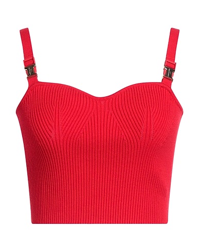 ELISABETTA FRANCHI Top Red 70% Viscose, 30% Polyester