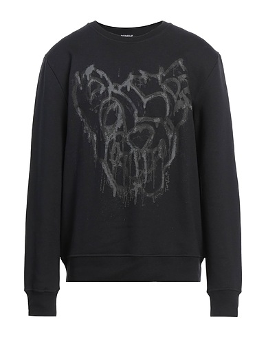 DONDUP Sweatshirt Black 92% Cotton, 8% Polyamide