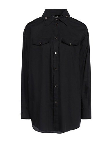 ELISABETTA FRANCHI Shirts Black 100% Cotton