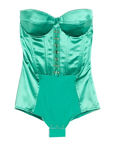 ELISABETTA FRANCHI Bodysuit 49% Acetate, 44% Polyamide, 7% Elastane