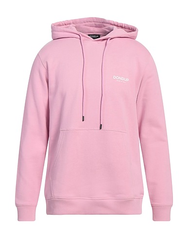DONDUP Hooded track jacket  Pink 100% Cotton