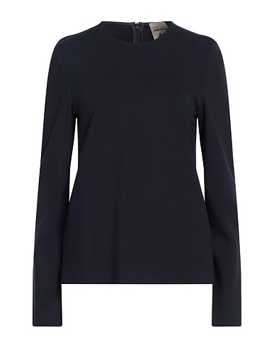SEMICOUTURE Top Midnight blue 67% Viscose, 28% Polyamide, 5% Elastane
