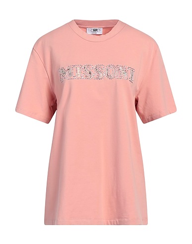 M MISSONI T-shirt Blush 94% Cotton, 6% Elastane