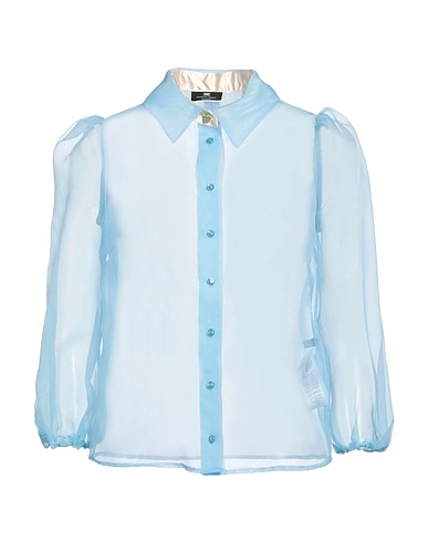 ELISABETTA FRANCHI Solid colour shirts & blouses 100% Polyester