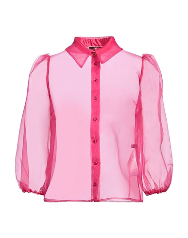 ELISABETTA FRANCHI Solid color shirts & blouses 100% Polyester
