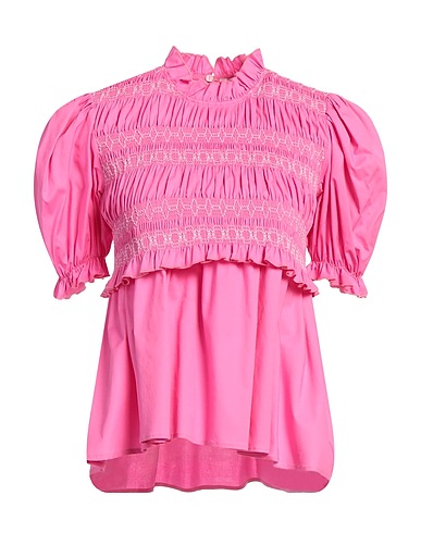 VIVETTA Top SUSTAINABLE Pink 97% Cotton, 3% Elastane, Polyester