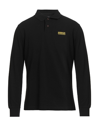 BARBOUR Polo shirt INTERNATIONAL Black 100% Cotton