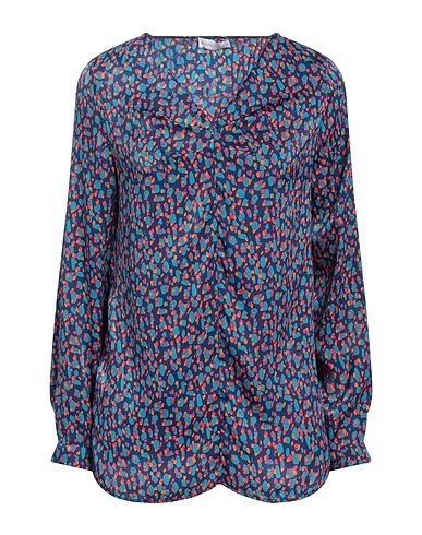 DIANA GALLESI Top Navy blue 100% Polyester