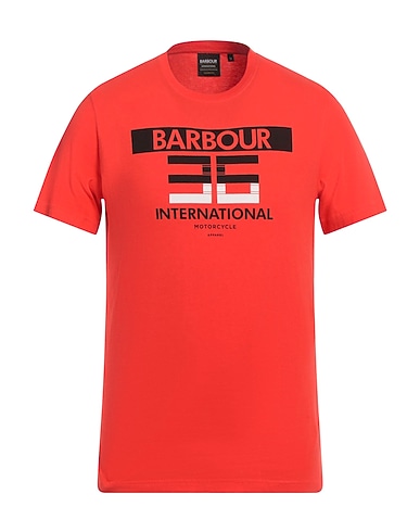 BARBOUR T-shirt Coral 100% Cotton